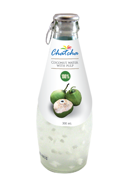 Coconut water with pulp
